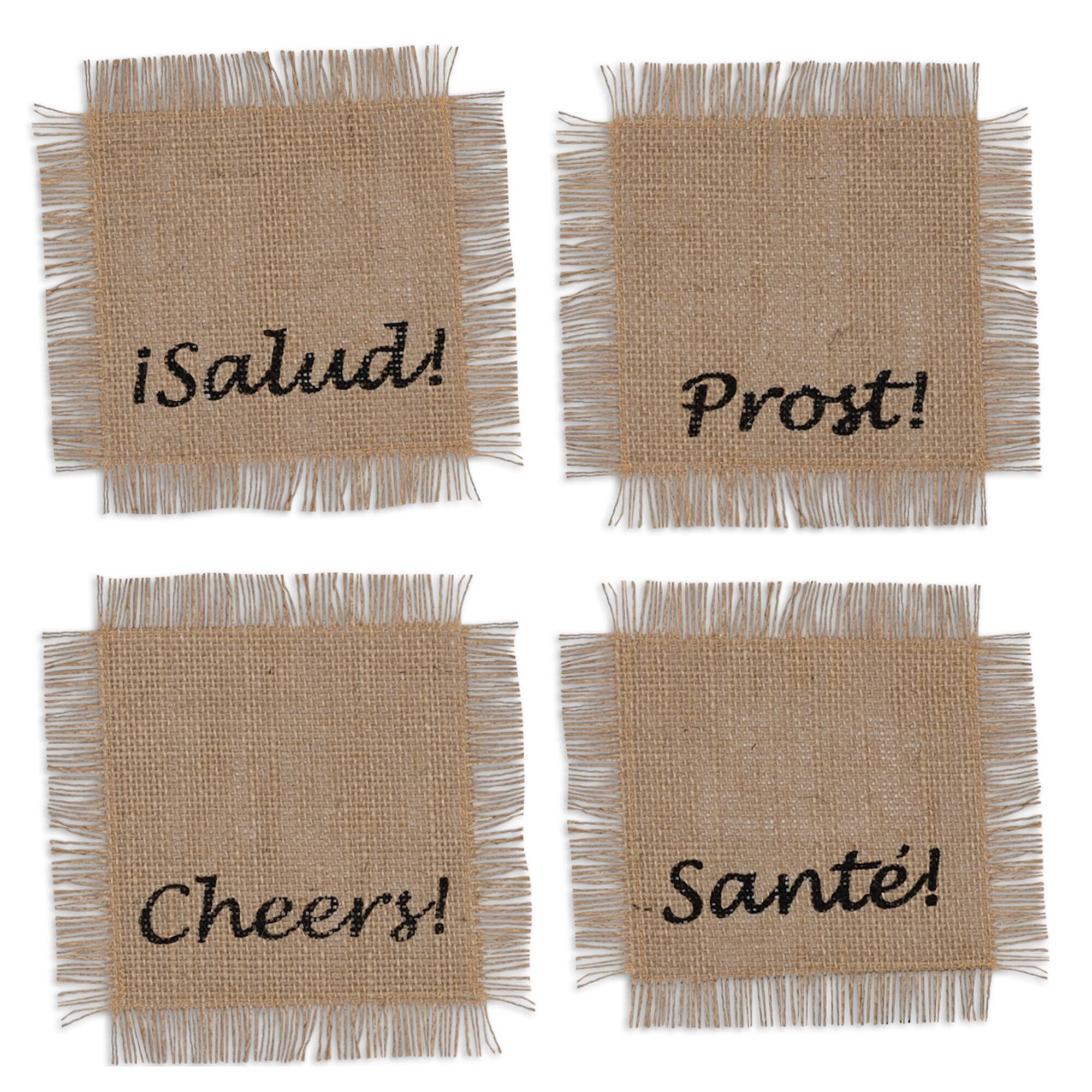 Cheers! Coaster, 4ct.